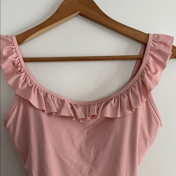 J crew Ruffle Scoop Back Swimsuit - Picture 3 of 7